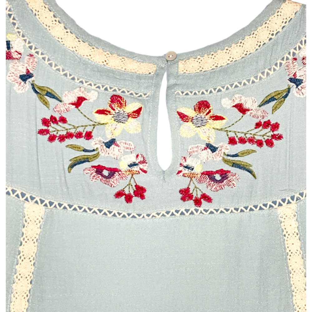 Umgee Meet Me in Paradise dress in Blue size Small - Picture 4 of 7